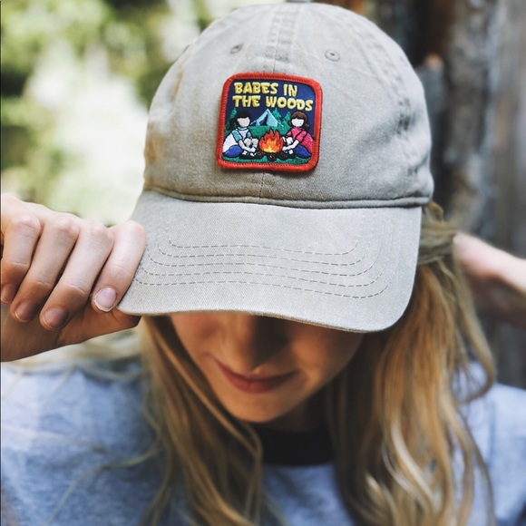 Babes in the Woods Nature Camping Dad Hat - Picture 3 of 3